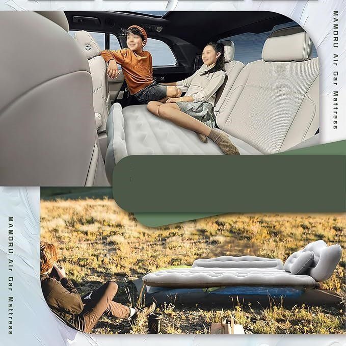 Car Backseat Air Mattress – Travel, Camping & Rest Made Easy | راحة النوم في السيارة