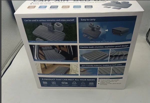 Car Backseat Air Mattress – Travel, Camping & Rest Made Easy | راحة النوم في السيارة