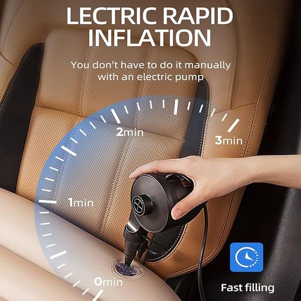 Car Backseat Air Mattress – Travel, Camping & Rest Made Easy | راحة النوم في السيارة